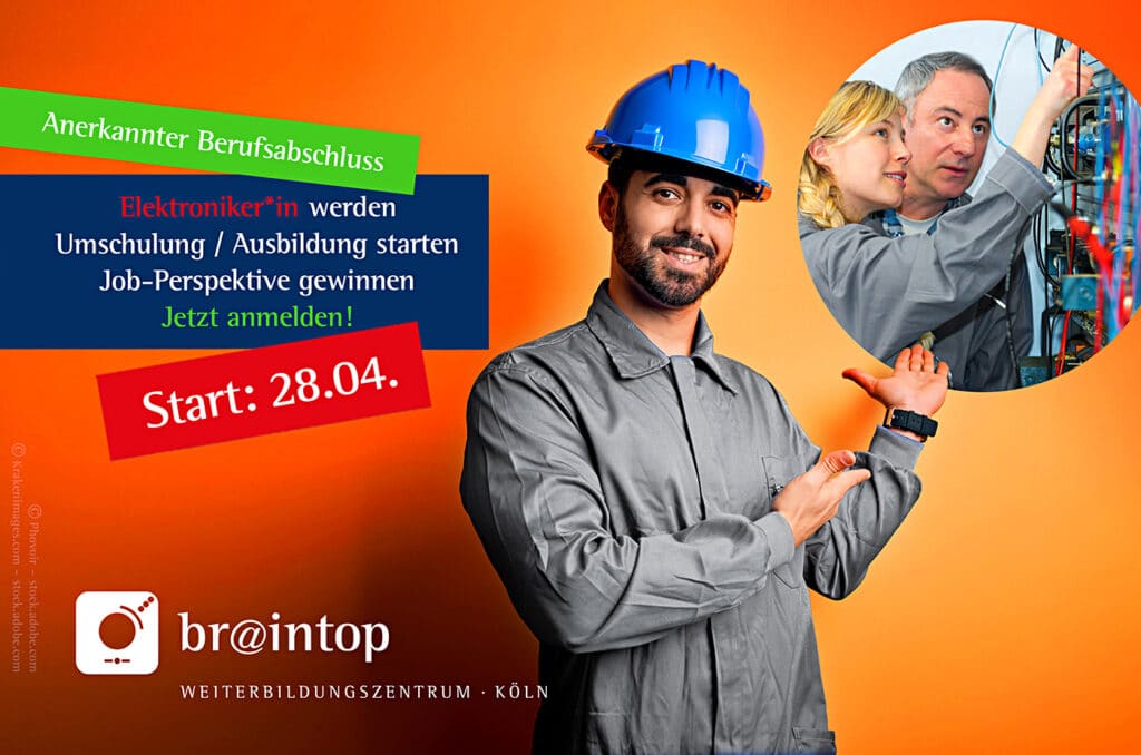 Intensive Ausbildung / Weiterbildung speziell für Elektroniker/innen > Abschluss Elektrotechnik > Köln
